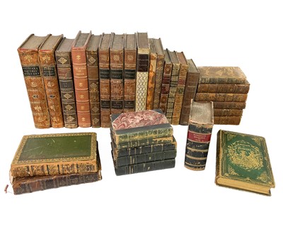 Lot 58 - (Bindings and odd volumes) Late 18th and early 19th century.