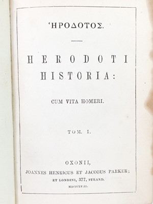 Lot 58 - (Bindings and odd volumes) Late 18th and early 19th century.