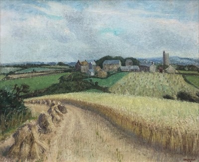 Lot 544 - Midge BRUFORD (1902-1958) View of St Buryan...