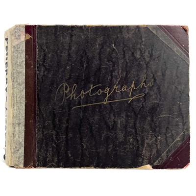 Lot 514 - Early 20th century photo album.