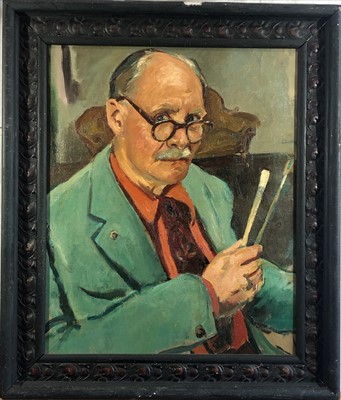Lot 35 - Leonard John FULLER (1891-1973) Self Portrait...