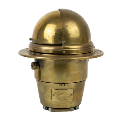 Lot 373 - A brass Sestrel Navigator Compass.