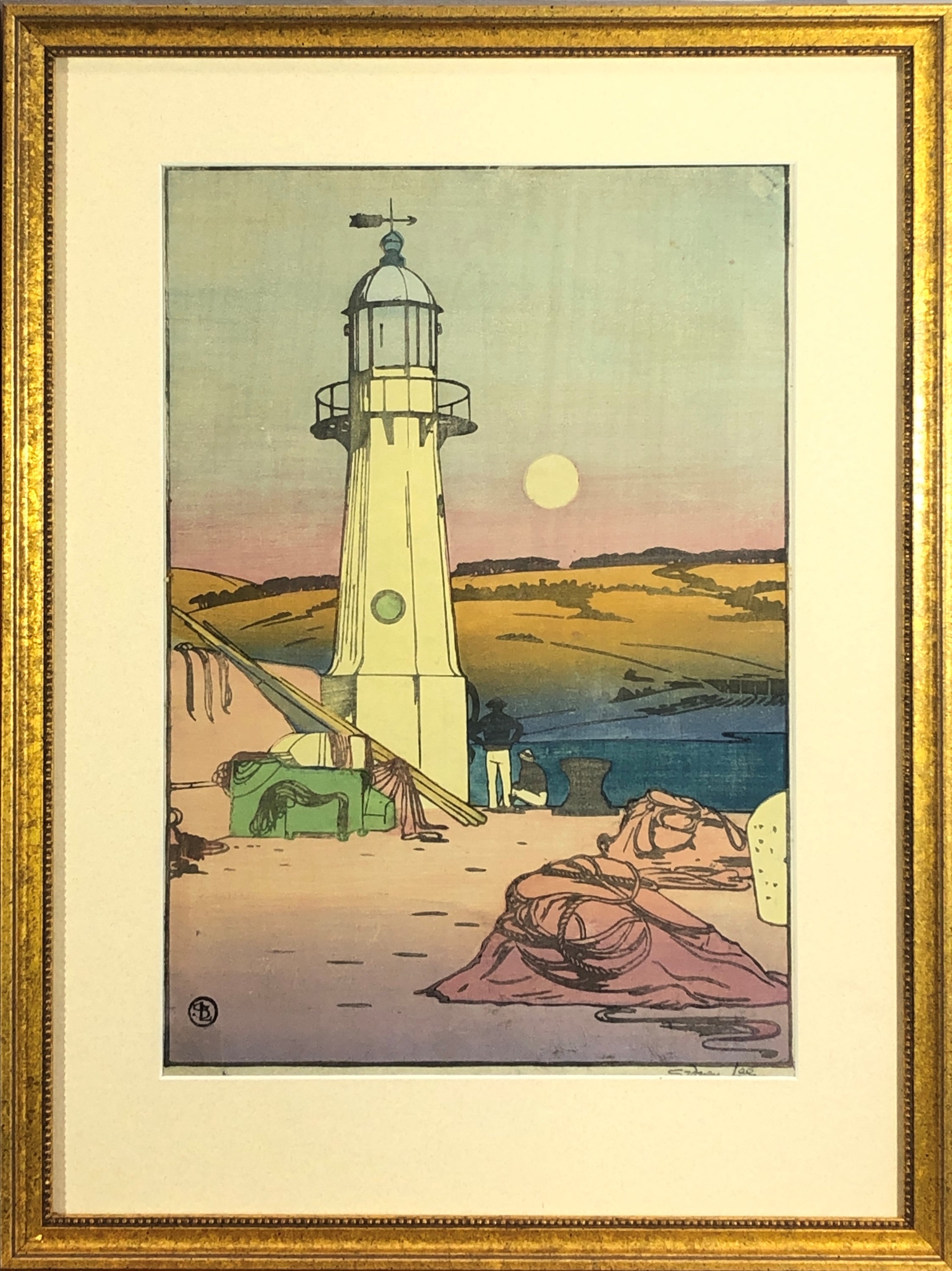 Lot 368 - Sydney LEE (1866-1949) The Pier Tower, St