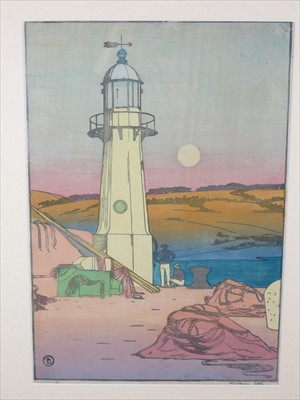 Lot 368 - Sydney LEE (1866-1949) The Pier Tower, St Ives...