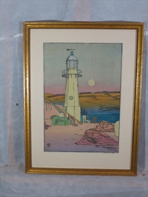 Lot 368 - Sydney LEE (1866-1949) The Pier Tower, St Ives...