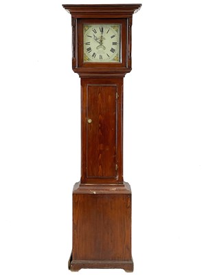 Lot 323 - A thirty-hour longcase clock movement.