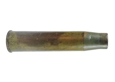 Lot 286 - A 4.5" Royal Navy brass artillery shell cartridge.