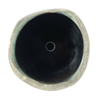 Lot 286 - A 4.5" Royal Navy brass artillery shell cartridge.