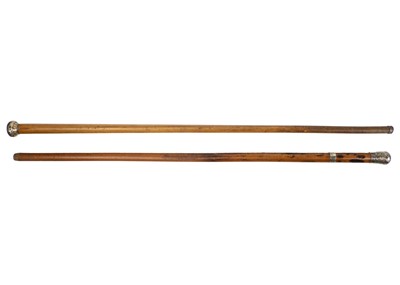 Lot 284 - A Victorian Malacca cane.