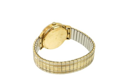 Lot 124 - J. W. BENSON - A 1970's 9ct cased automatic gentleman's wristwatch.