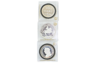 Lot 113 - Cased crown sized (approx.) "The Millionaires Collection" set of 12 coins