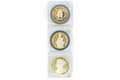 Lot 113 - Cased crown sized (approx.) "The Millionaires Collection" set of 12 coins