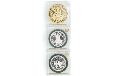 Lot 113 - Cased crown sized (approx.) "The Millionaires Collection" set of 12 coins