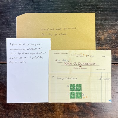 Lot 338 - A panelled oak coffer.