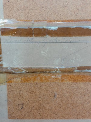 Lot 173 - A 19th century etching on silk.