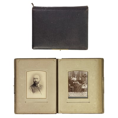 Lot 467 - A Victorian photo album.