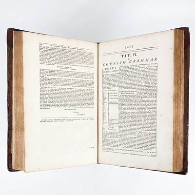 Lot 523 - (Linguistics) LHUYD, Edward