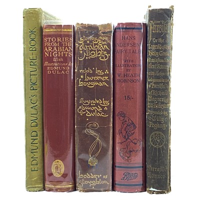 Lot 513 - Five illustrated works.