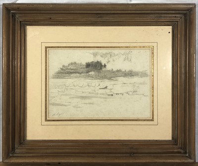 Lot 198 - Charles-Jean AGARD (1866-1950) Landscape with...