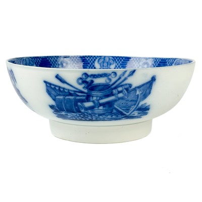 Lot 64 - A good pearlware bowl.