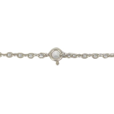 Lot 388 - A Tiffany & Co silver 'Return to Tiffany' bracelet.