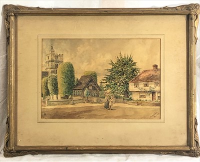 Lot 219 - English School, early 20th Century Brenchley,...