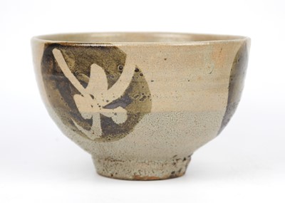 Lot 1062 - A large Japanese footed pottery bowl, by Shoji Hamada.