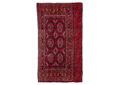 Lot 315 - A Turkoman Juval rug, circa 1900.