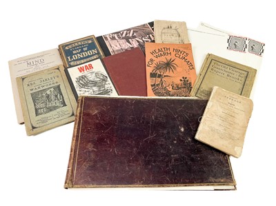 Lot 660 - (Ephemera and booklets)