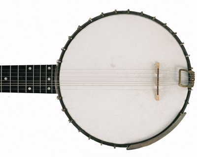 Lot 200 - A George P. Matthews seven string banjo.