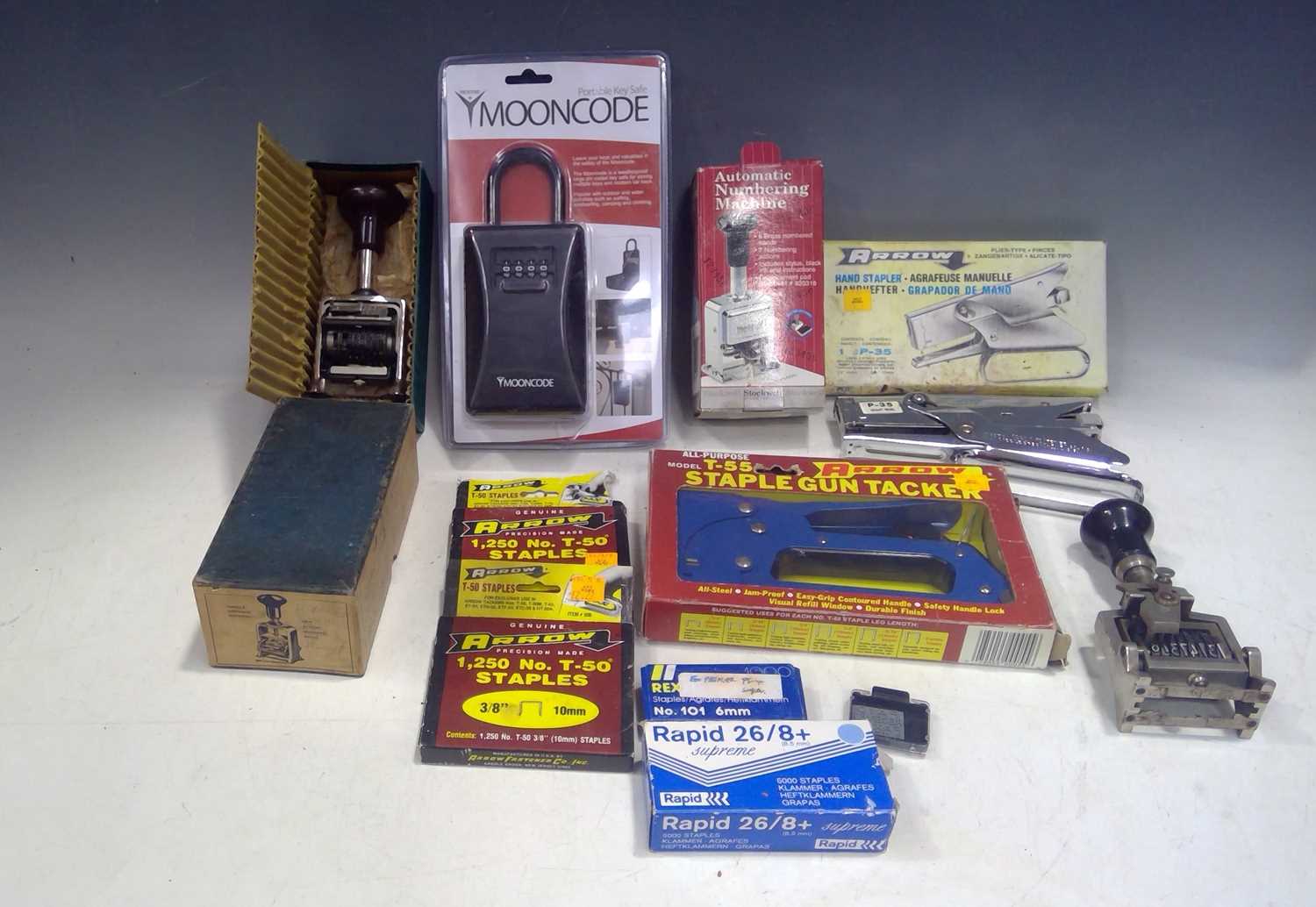 Lot 115 Three Automatic Numbering Machines, Two