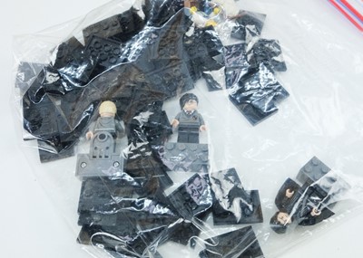 Lot 753 - Lego Starwars, City and Atlantis Brickmaster packs, + 68 figures in special storage containers etc