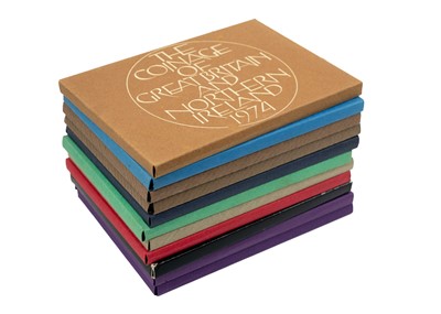 Lot 39 - GB decimal proof coin sets plus various GB silver coinage including hammered coin