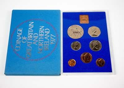 Lot 39 - GB decimal proof coin sets plus various GB silver coinage including hammered coin