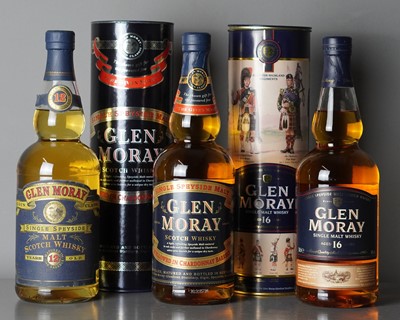 Lot 123 - Glen Moray Mellowed in Chardonnay Barrels.