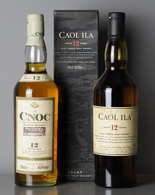 Lot 126 - Caol Ila 12 year aged Islay single malt.