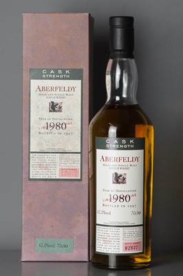 Lot 130 - Aberfeldy 1980-1997 Cask Strength.