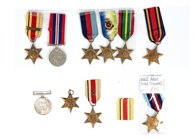 Lot 215 - GB and South Africa second World War Medals (x10)