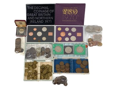 Lot 48 - Great Britain & Channel Islands coinage including silver