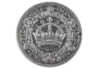 Lot 198V - 1933 George V silver "Wreath" crown