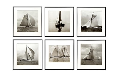 Lot 267 - Beken of Cowes, six black and white photographic reprints.