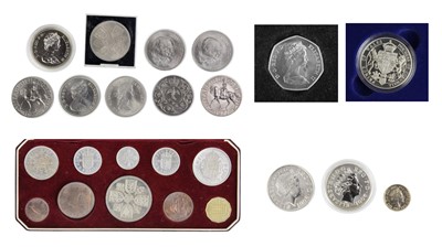 Lot 73 - GB coinage 1953 (proof set) to date including Decimal and Silver medallion