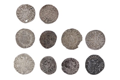 Lot 98 - Hammered silver 1ds Edward I etc x10