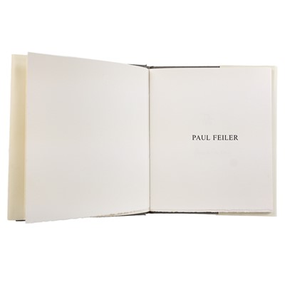 Lot 53 - 'Paul Feiler' published by Andrew Lanyon...