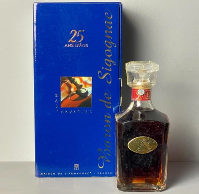 Lot 195 - Baron de Sigognac 25 Ans d'Age Bas-Armagnac.