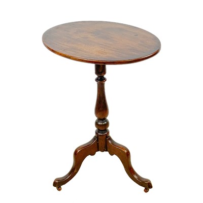 Lot 30 - A Victorian oval mahogany wine table.