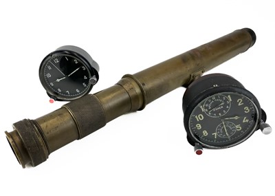 Lot 330 - A WW1 era brass gunsight by W.Ottoway & Co.