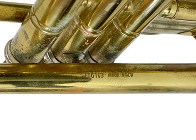 Lot 205 - A B&M Champion trumpet.