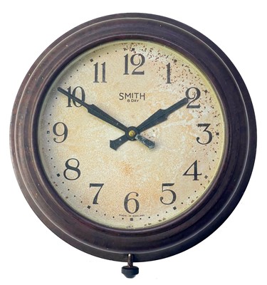 Lot 374 - A Bakelite Smith 8 day clock.