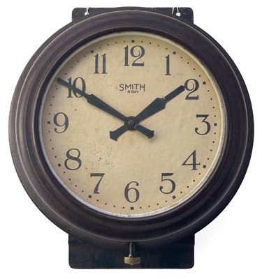 Lot 374 - A Bakelite Smith 8 day clock.